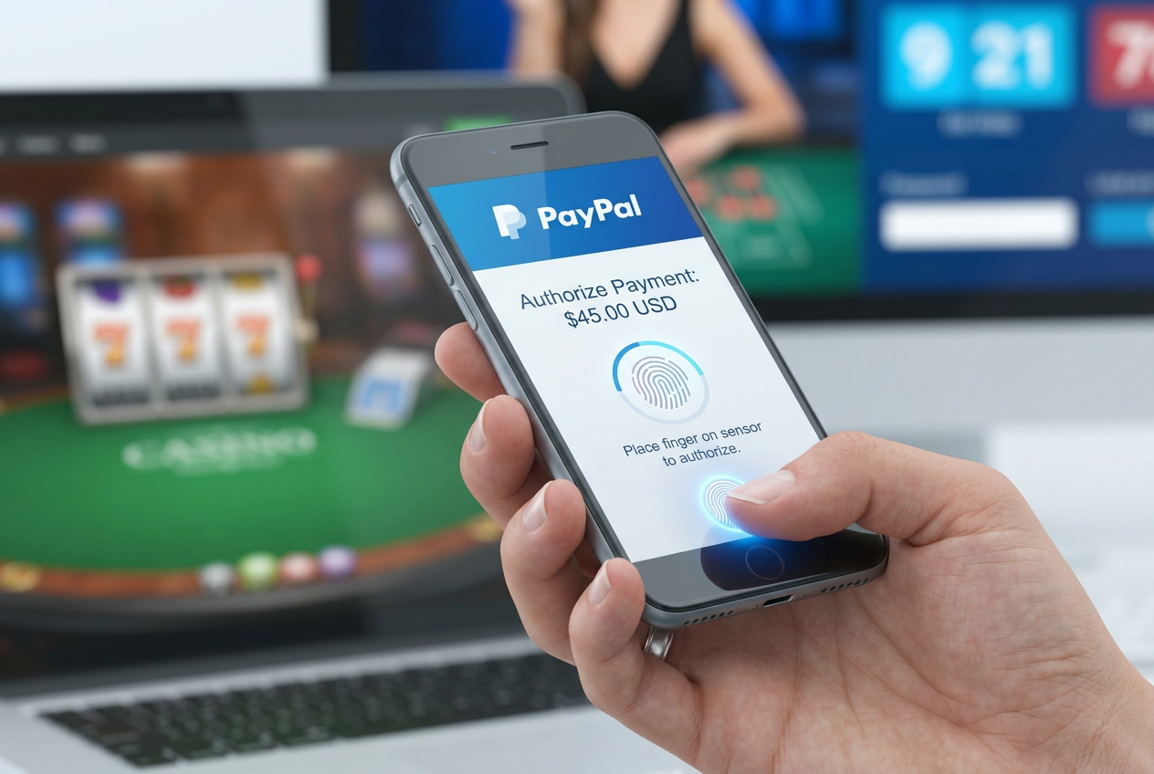 Bezpieczne przetwarzanie płatności PayPal w nowoczesnym kasynie online